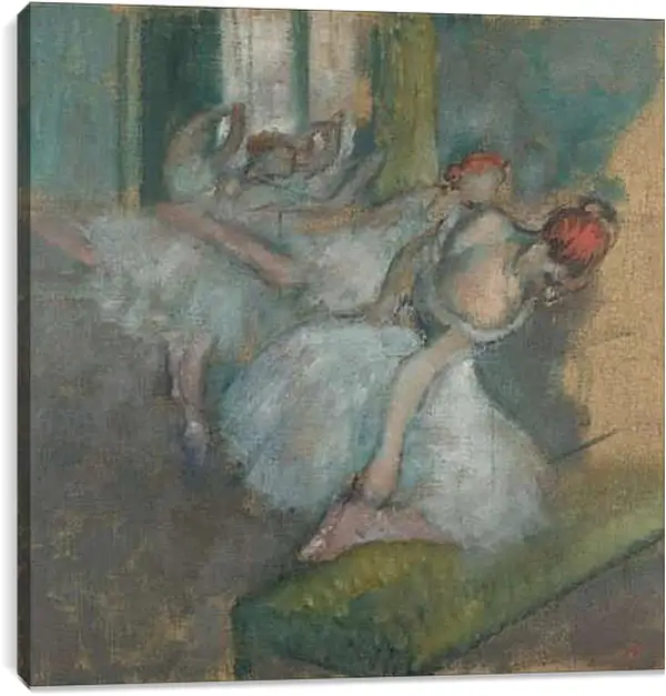 Постер на подрамнике - Ballet Dancers. Эдгар Дега