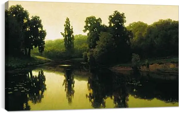 Постер на подрамнике - Теплый вечер. Ефим Волков