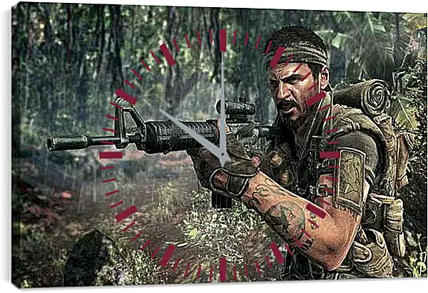 Часы картина - Call Of Duty
