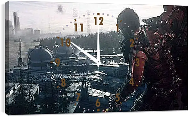 Часы картина - Call Of Duty: Advanced Warfare