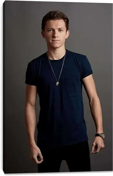 Постер на подрамнике - Том Холланд. Tom Holland