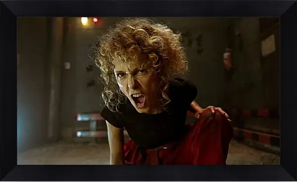 Картина в раме - Бумажный дом. La casa de papel