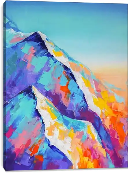 Постер на подрамнике - Slope. Mari Dein