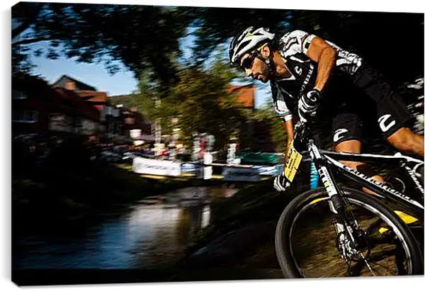 Постер на подрамнике - Небольшой поворот