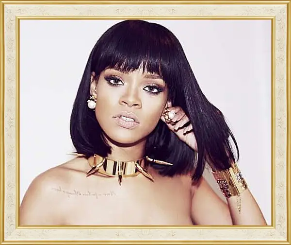 Картина в раме - Рианна. Rihanna