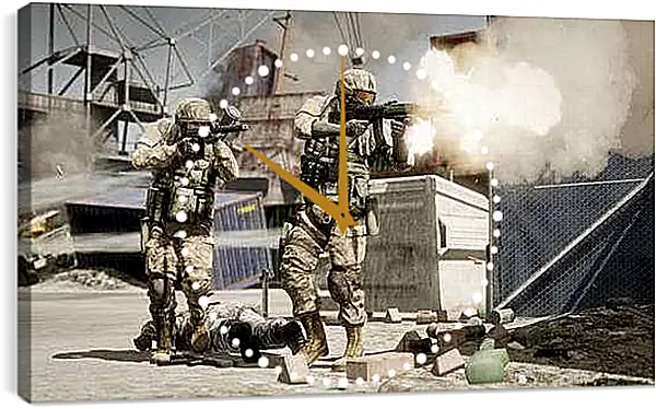 Часы картина - Call Of Duty