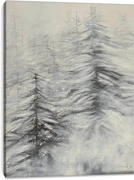 Постер на подрамнике - Лес