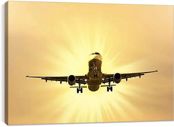 Постер на подрамнике - Самолет