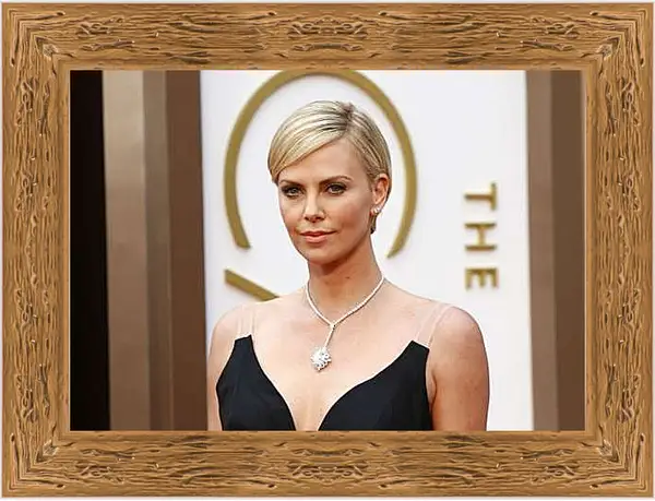 Картина в раме - Шарлиз Терон. Charlize Theron