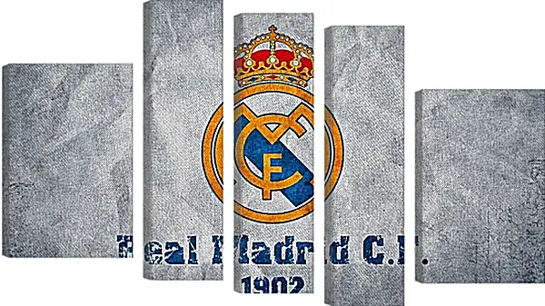Модульная картина - Эмблема Реал Мадрид. Real Madrid.