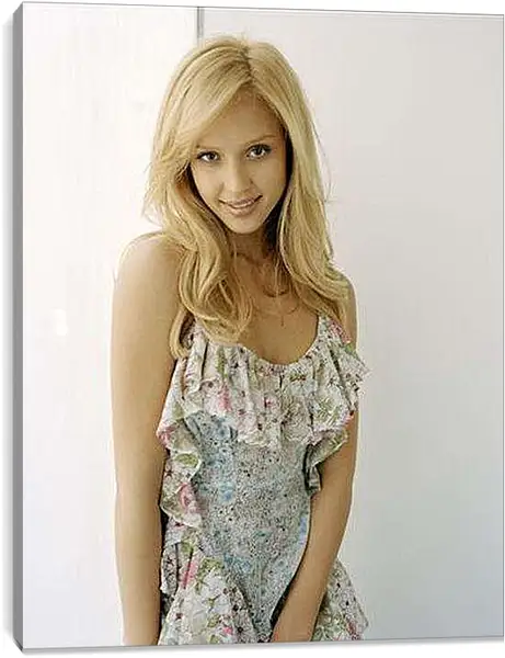 Постер на подрамнике - Jessica Alba - Джесика Альба
