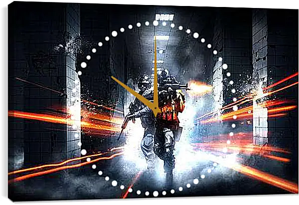 Часы картина - Battlefield 3
