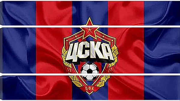 Модульная картина - Эмблема ФК ЦСКА Москва