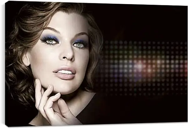 Постер на подрамнике - Милла Йовович. Milla Jovovich