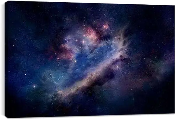 Постер на подрамнике - Космос