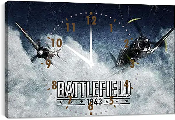 Часы картина - Battlefield 1943