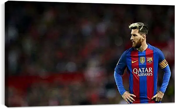 Постер на подрамнике - Лионель Месси (Lionel Messi)