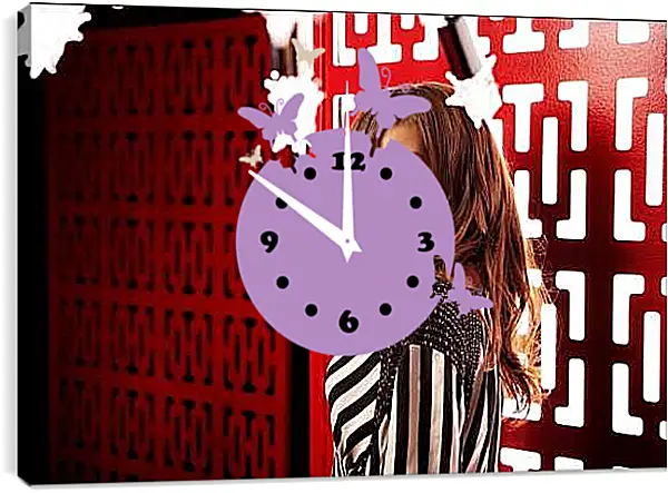Часы картина - Рианна. Rihanna