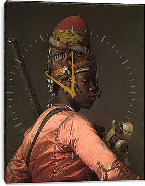 Часы картина - Bashi-Bazouk-2 - Баши-базук-2. Жан-Леон Жером