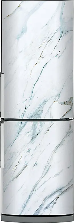 Магнитная панель на холодильник - Серо-голубой мрамор