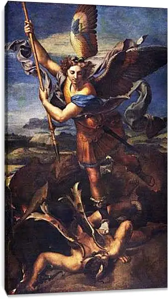 Постер на подрамнике - Сен Мишель. Санти Рафаэль