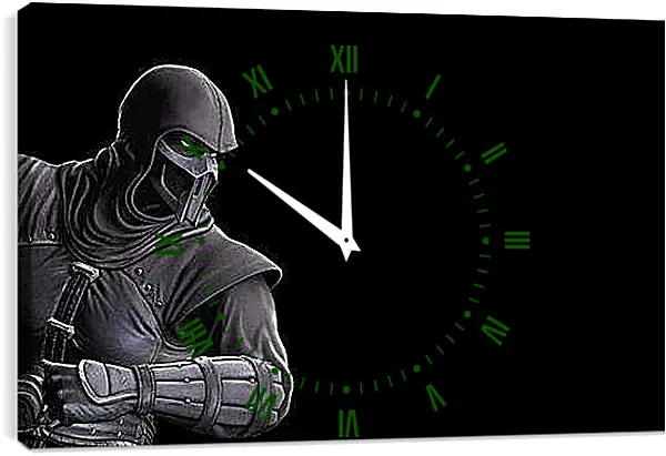 Часы картина - Mortal Kombat