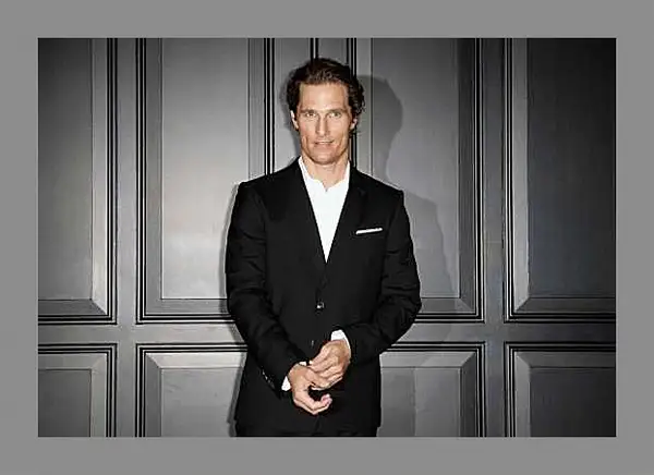 Картина в раме - Мэттью Макконахи. Matthew McConaughey