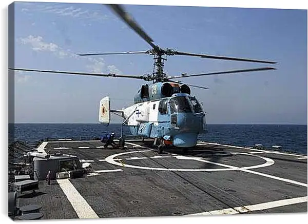 Постер на подрамнике - Вертолет