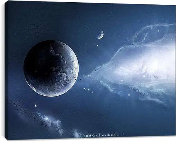 Постер на подрамнике - Космос