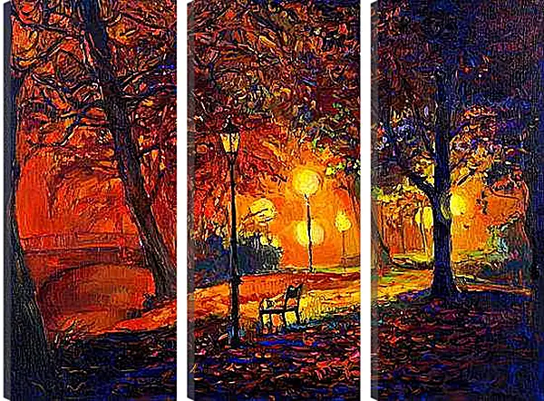 Модульная картина - Одинокая осень