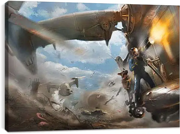 Постер на подрамнике - Fallout 4