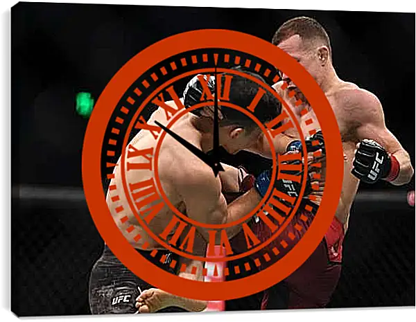 Часы картина - UFC. MMA. Пётр Ян