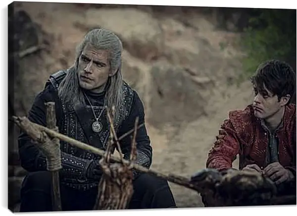 Постер на подрамнике - Ведьмак. The Witcher