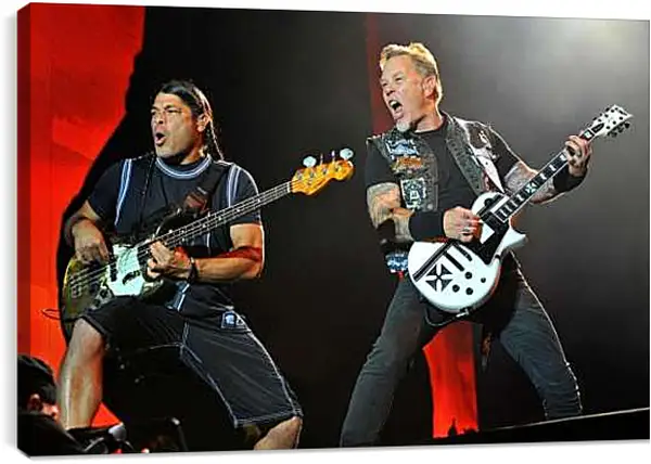 Постер на подрамнике - Металлика. Metallica