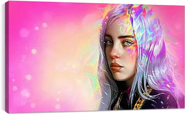 Постер на подрамнике - Билли Айлиш