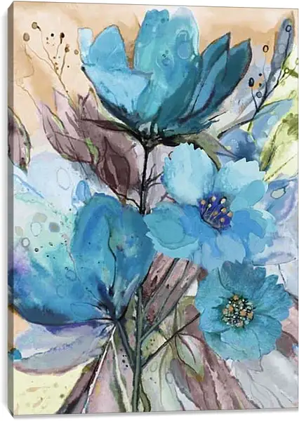 Постер на подрамнике - Цветы 3