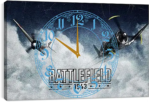 Часы картина - Battlefield 1943