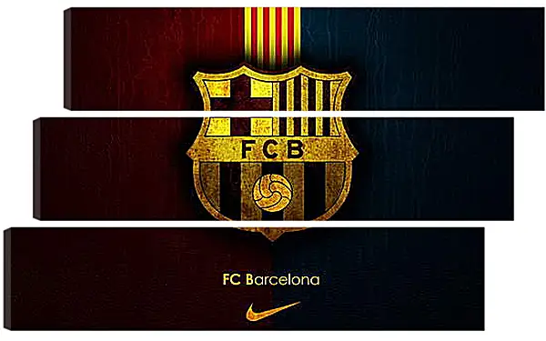 Модульная картина - Эмблема ФК Барселона