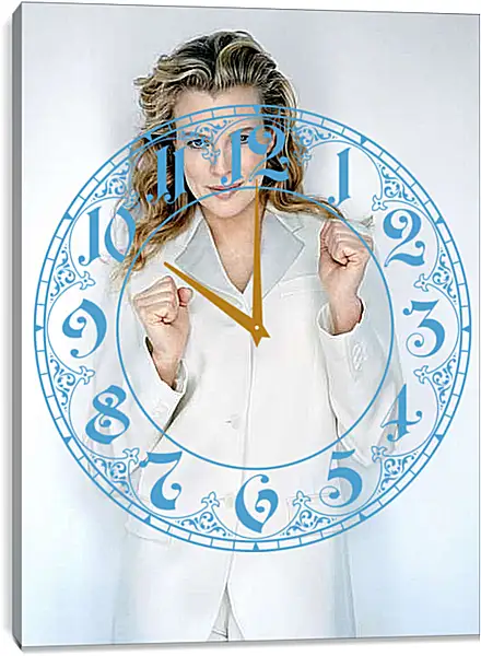 Часы картина - Ким Бейсингер. Kim Basinger