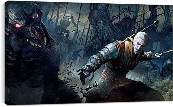 Постер на подрамнике - The Witcher 3: Wild Hunt