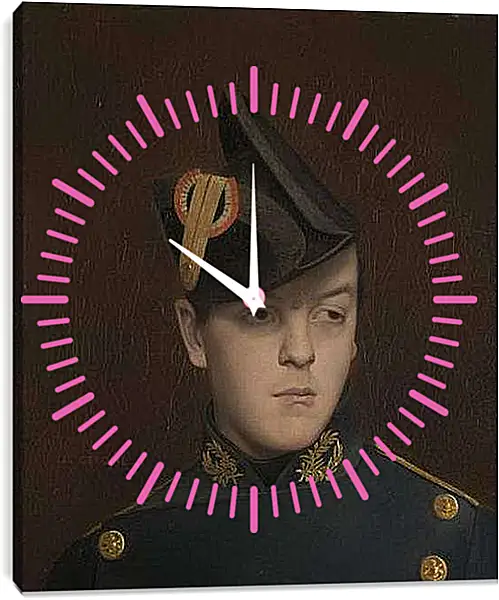 Часы картина - Portrait of Armand Gerome. Жан-Леон Жером