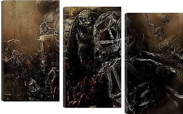 Модульная картина - Warhammer