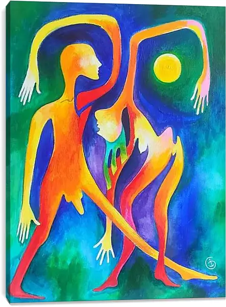 Постер на подрамнике - Танец