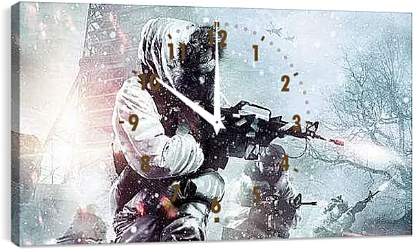 Часы картина - Call Of Duty: Black Ops