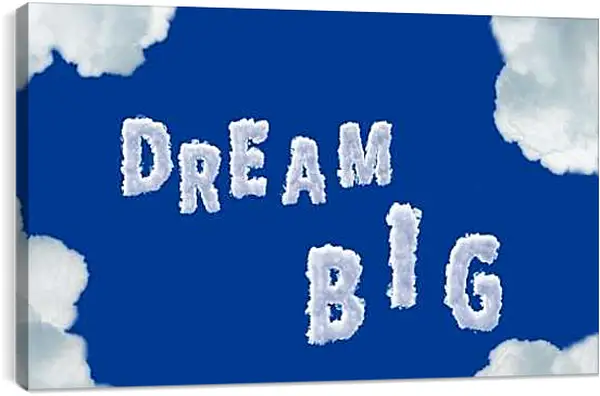 Постер на подрамнике - Большая мечта