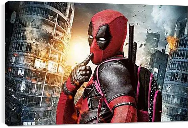 Постер на подрамнике - Deadpool