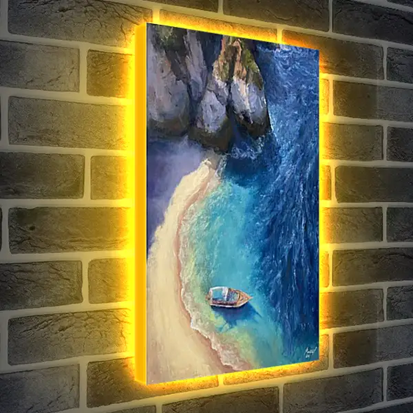 Лайтбокс световая панель - Бухта