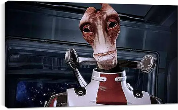 Постер на подрамнике - Mass Effect 2