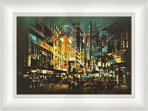 Картина в раме - ART город