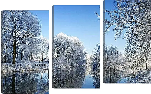 Модульная картина - Зима